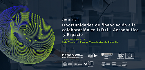 Jornada informativa sobre oportunidades de financiación a la colaboración en I+D+i – Aeronáutica y Espacio