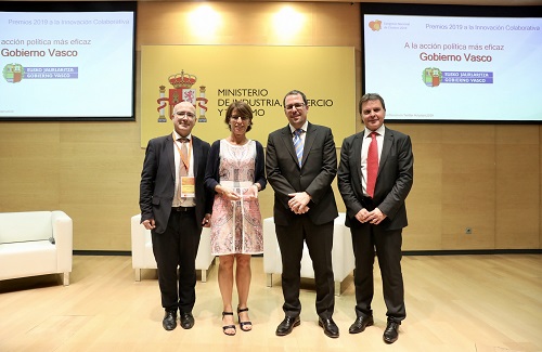 Premio al Gobierno Vasco por la eficiencia en política de clusters 
